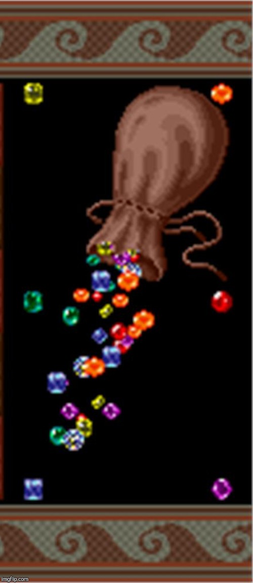 Columns Jewel Bag | image tagged in columns jewel bag | made w/ Imgflip meme maker