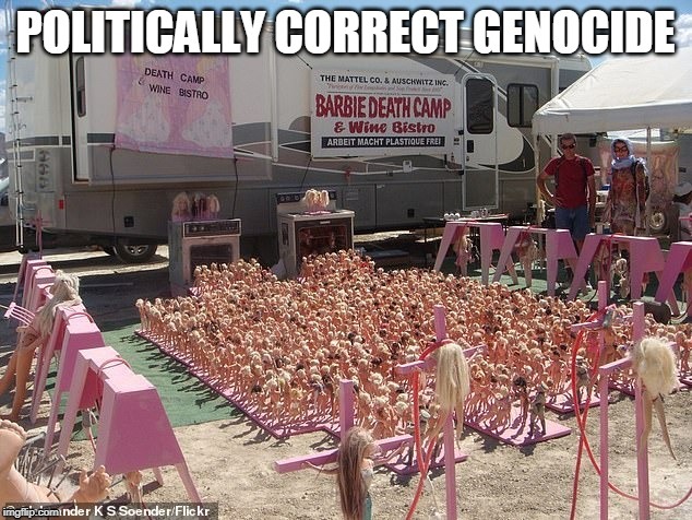 Politically Correct Genocide | image tagged in political correctness,politically correct,politically correct genocide,political,correct,white genocide | made w/ Imgflip meme maker