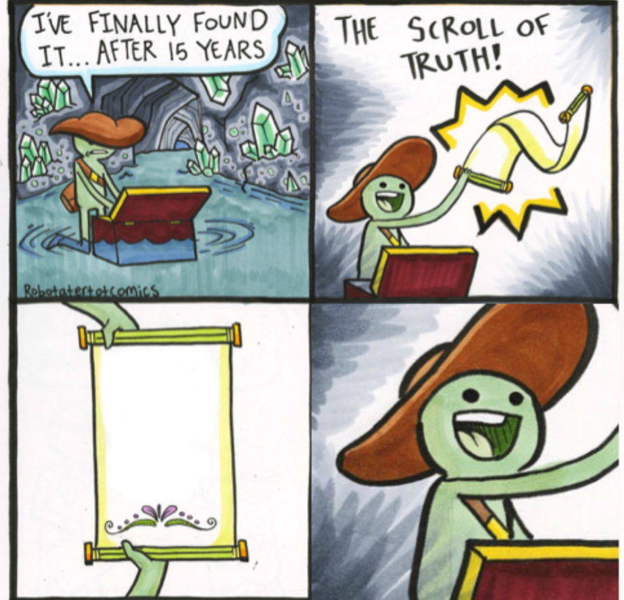  Scroll Of Truth Meme Template 