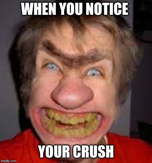 WHEN YOU NOTICE; YOUR CRUSH | image tagged in jesus,jokes | made w/ Imgflip meme maker