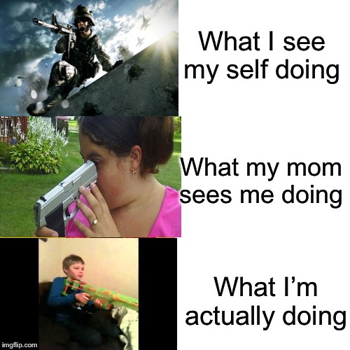 Makes sense | What I see my self doing; What my mom sees me doing; What I’m actually doing | image tagged in memes,drake hotline bling | made w/ Imgflip meme maker