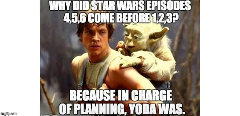 Yoda Planning | image tagged in yoda,star wars,luke and yoda | made w/ Imgflip meme maker