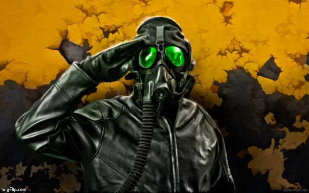 Gas mask soldier | image tagged in gas mask soldier | made w/ Imgflip meme maker