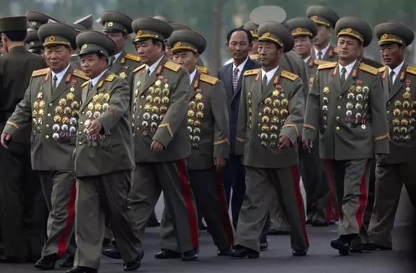 North Korean Generals Blank Meme Template