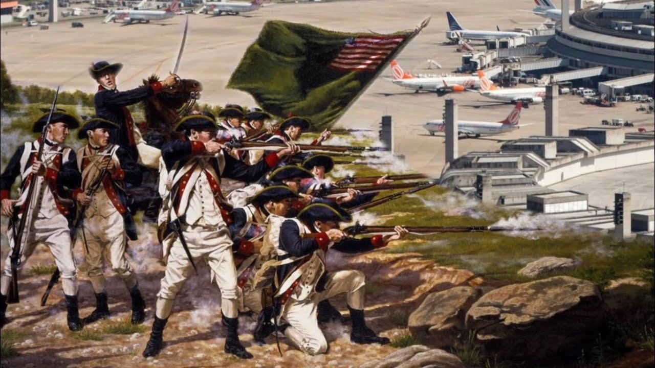 Joe Bidden Gaffes Trump Revolutionary War Airports Blank Meme Template