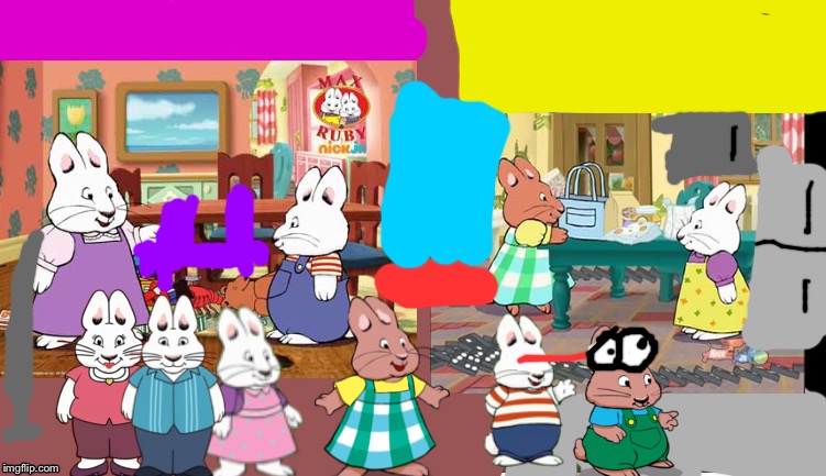 Max & Ruby Offical Room Blank Meme Template