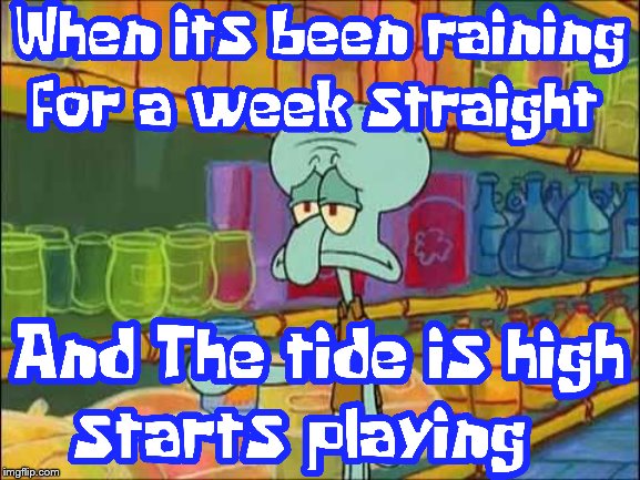 This actually happens to me all the time | image tagged in depression,spongebob,hide the pain harold,memes,relatable,oregon | made w/ Imgflip meme maker