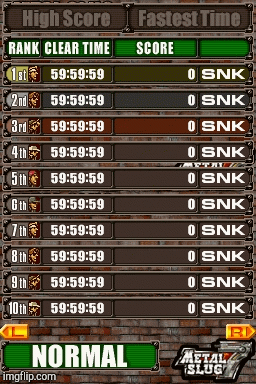 Metal Slug 7 Best Time | image tagged in gifs,gaming | made w/ Imgflip images-to-gif maker