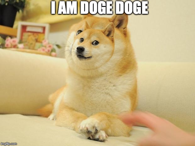 Doge 2 Meme | I AM DOGE DOGE | image tagged in memes,doge 2 | made w/ Imgflip meme maker