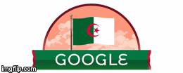 Google Algeria | image tagged in gifs,flags | made w/ Imgflip video-to-gif maker