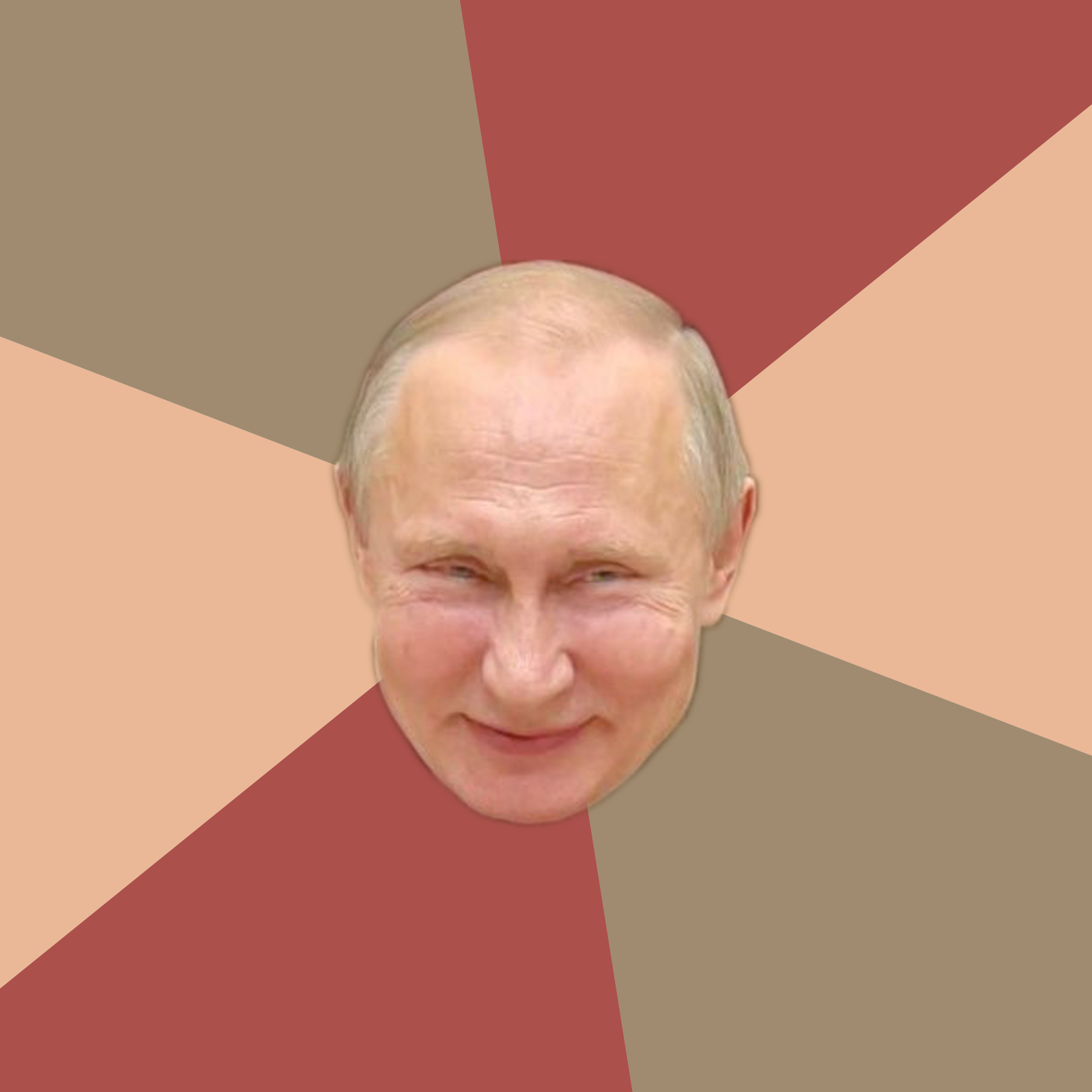 Cunning Putin Blank Meme Template