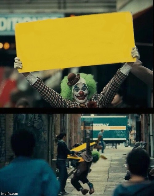 Bad, Joker Blank Meme Template