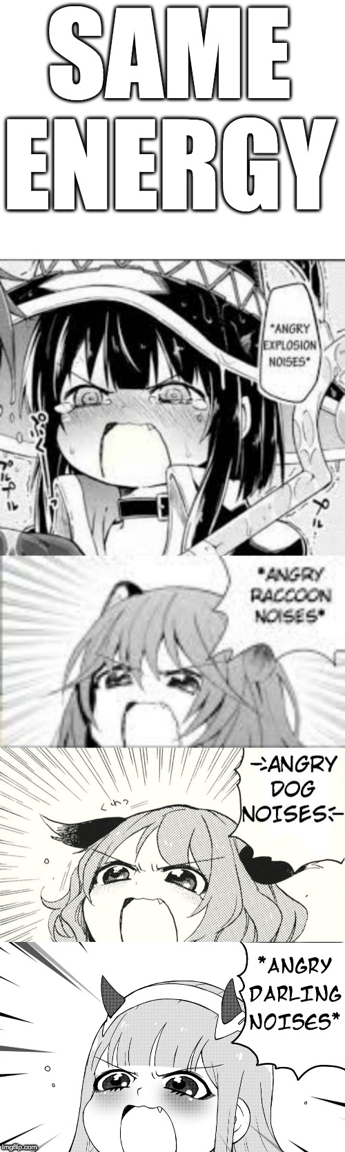happy anime girl noises* : r/memes