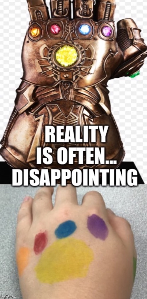 Thanks gauntlet irl | image tagged in infinity war | made w/ Imgflip meme maker