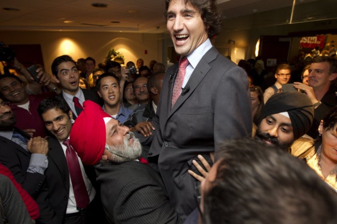 Trudeau sex favors Blank Meme Template