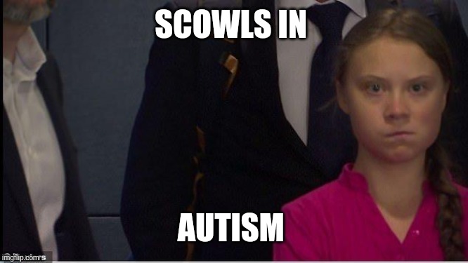 SCOWLS IN AUTISM | made w/ Imgflip meme maker