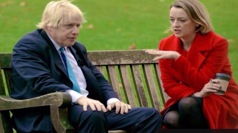 Boris Johnson on the bench Blank Meme Template