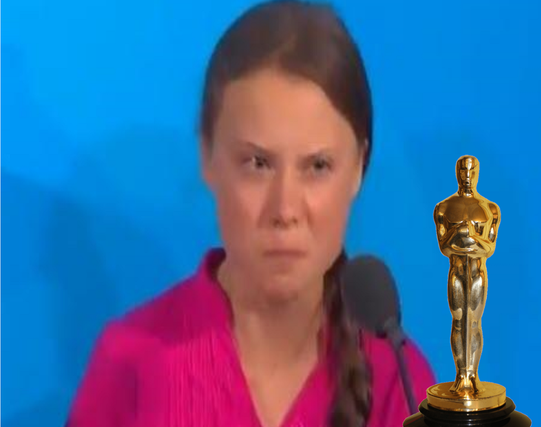 High Quality Climate Girl Award Blank Meme Template