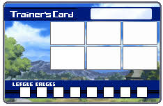 High Quality trainer card template 4 Blank Meme Template