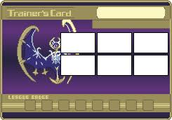 High Quality trainer card template L Blank Meme Template