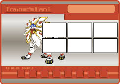 trainer card template S Blank Meme Template