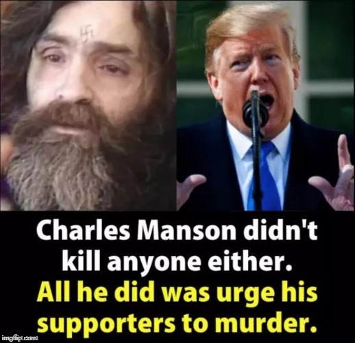 Manson | image tagged in charles manson | made w/ Imgflip meme maker