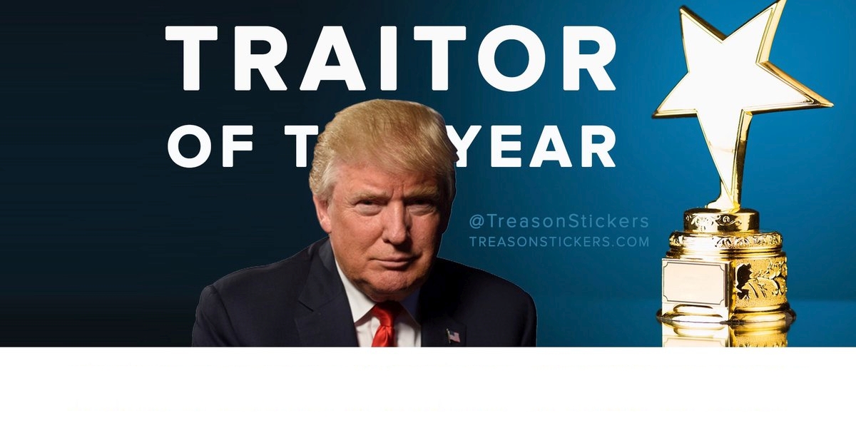 Trump Traitor of the Year Blank Meme Template