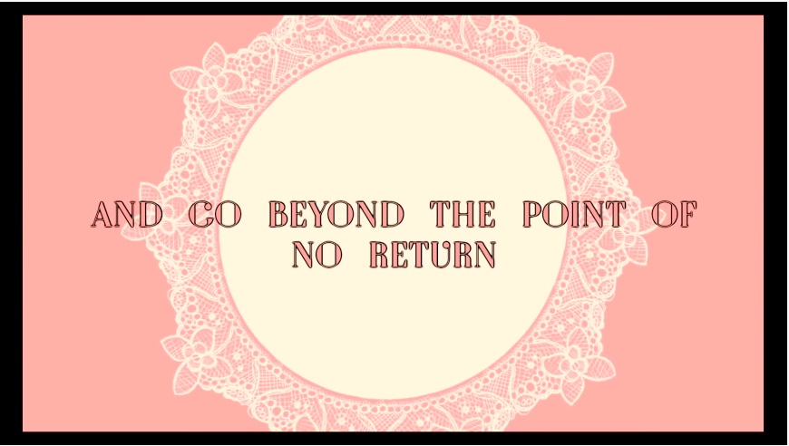 High Quality go beyond the point of no return Blank Meme Template