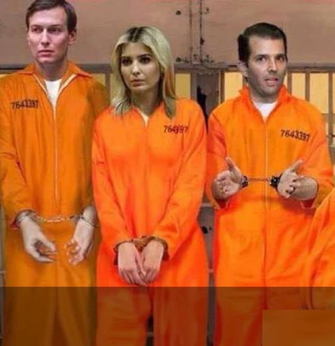 Trump kids jail Blank Meme Template