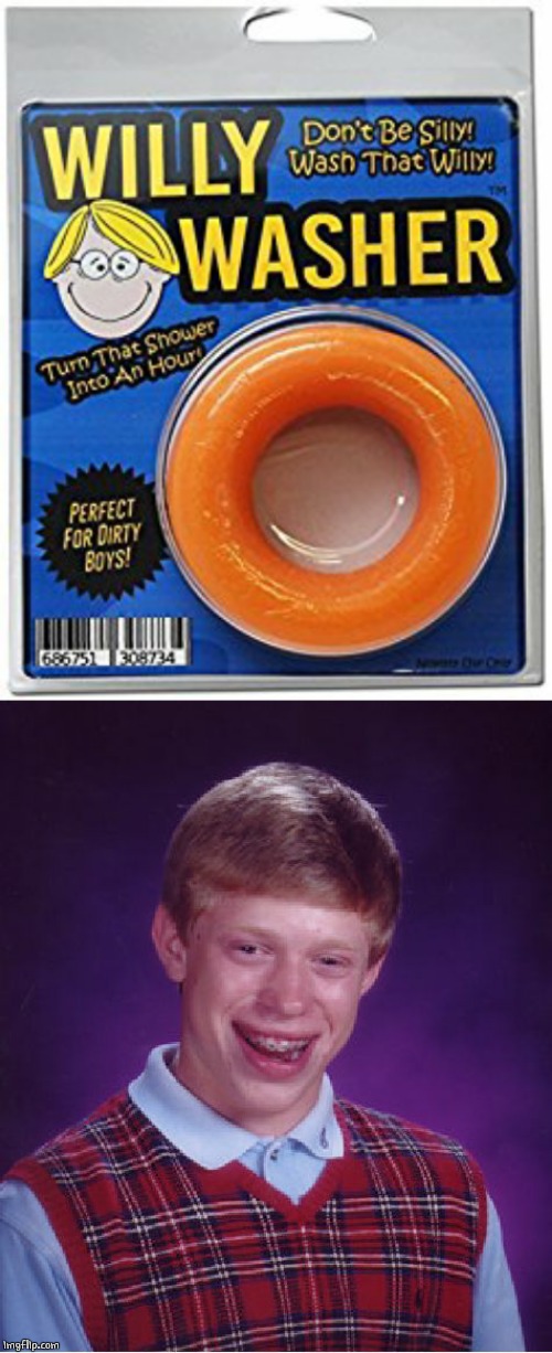 BRIAN'S SOAP | image tagged in memes,bad luck brian | made w/ Imgflip meme maker