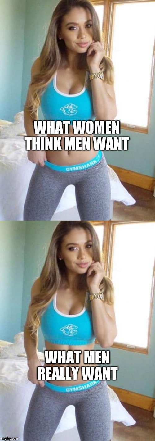 what men want in a woman physically