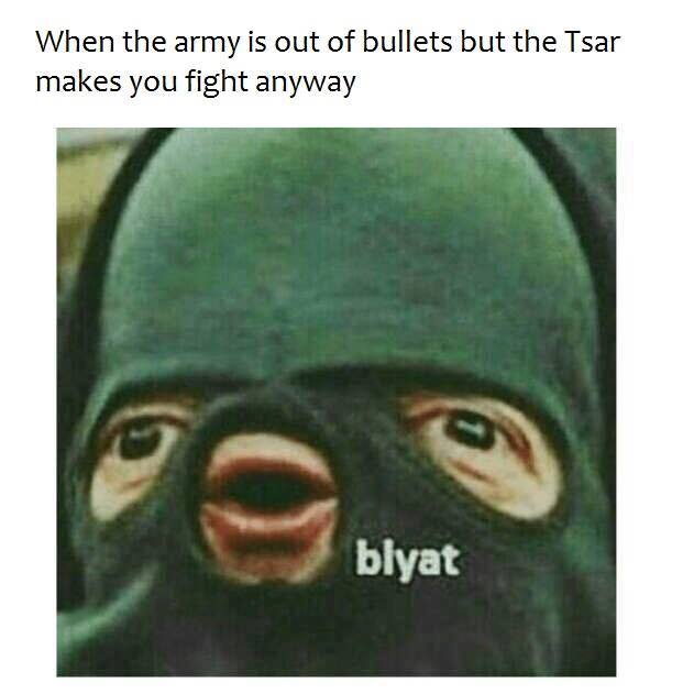 Blyat Blank Meme Template