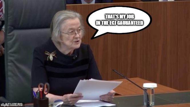 Spider broach | THAT'S MY JOB IN THE ECJ GAURANTEED | image tagged in spider broach | made w/ Imgflip meme maker