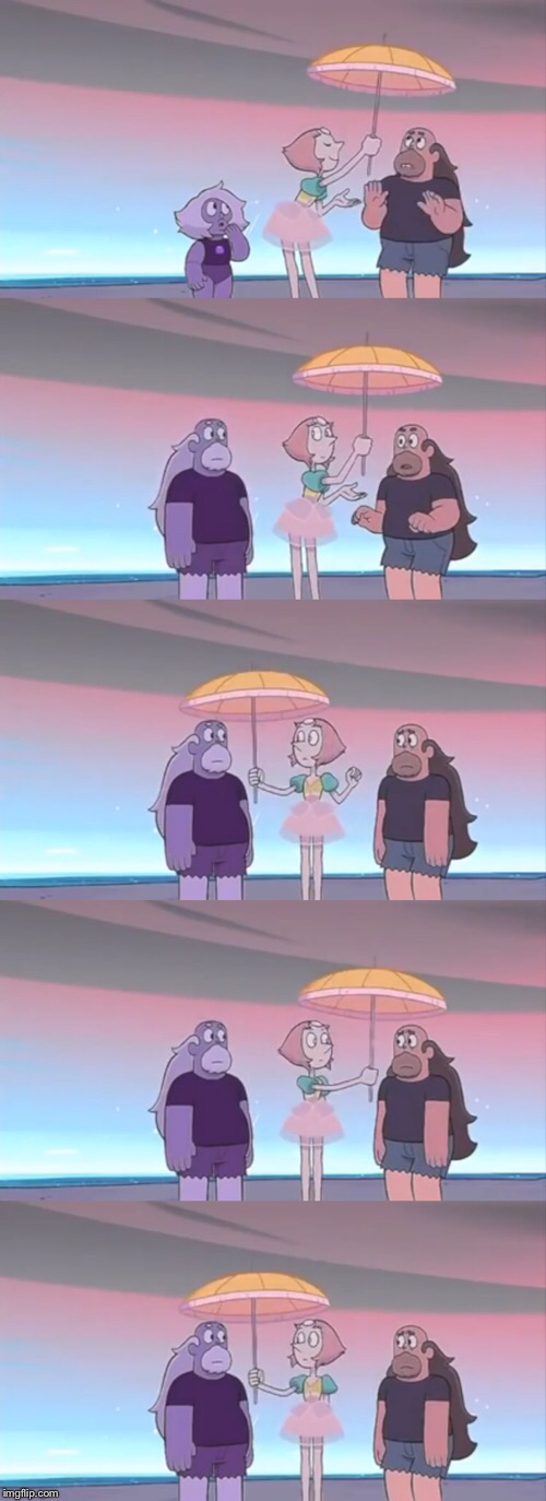 Pearl make up your mind Blank Meme Template