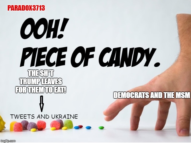 Trump Derangement Syndrome makes every turd nugget seem so sweet to Democrats and the MSM. | PARADOX3713; THE SH*T TRUMP LEAVES FOR THEM TO EAT! DEMOCRATS AND THE MSM; TWEETS AND UKRAINE | image tagged in memes,trump,msm,democrats,fake news,epic fail | made w/ Imgflip meme maker