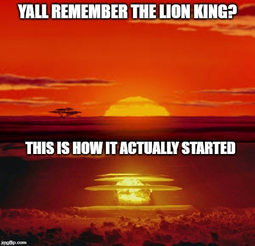 Reality is often Dissapointing | YALL REMEMBER THE LION KING? THIS IS HOW IT ACTUALLY STARTED | image tagged in the lion king,lion king,memes,funny memes,meme,funny meme | made w/ Imgflip meme maker