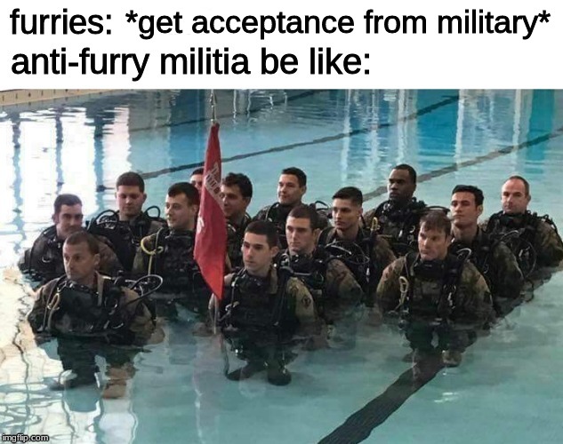 *get acceptance from military* | made w/ Imgflip meme maker