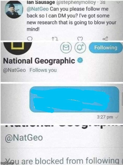 @NatGeo Block Blank Meme Template