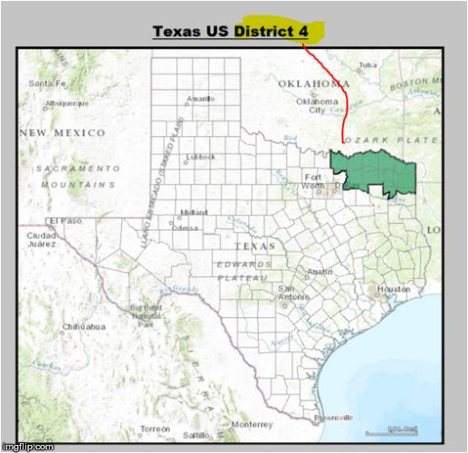 TX State 4th Congerssional District | image tagged in tx state 4th congerssional district | made w/ Imgflip meme maker