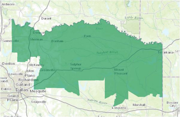 TX 4th Entire Map Blank Meme Template