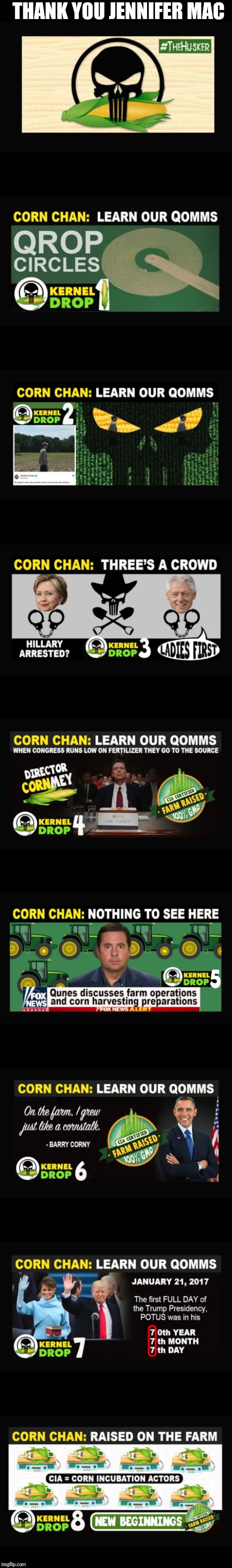 Clown Farm...corn ready to be .... | THANK YOU JENNIFER MAC | image tagged in clown farm,cia,qanon,corruption | made w/ Imgflip meme maker