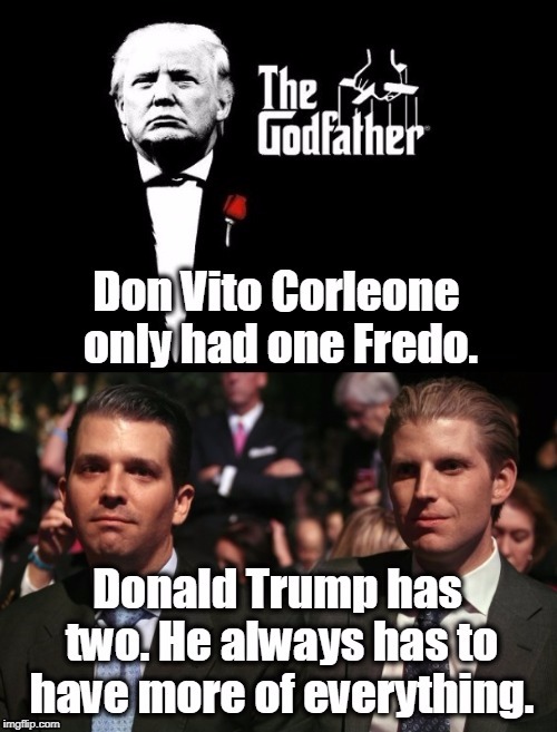 image tagged in godfather,corleone,trump,fredo | made w/ Imgflip meme maker