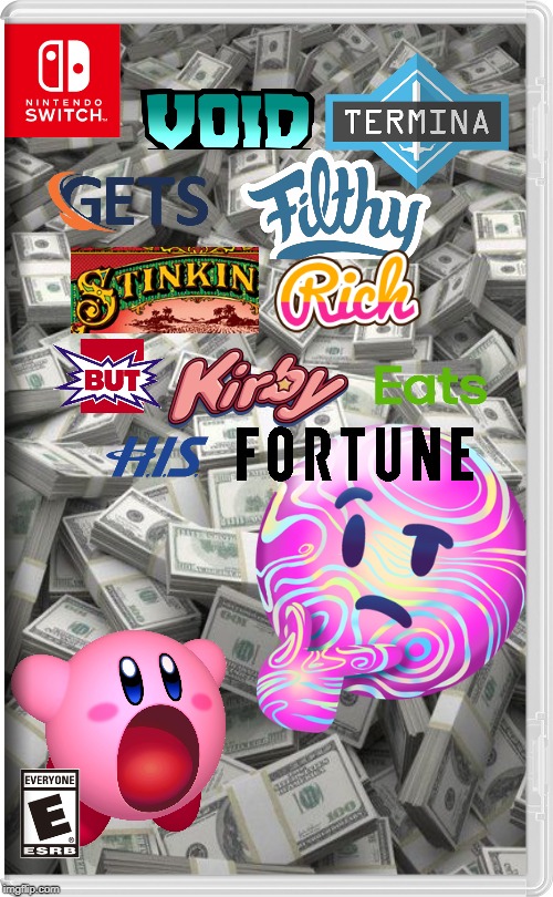 one fucking year ago. This post was 1 FUCKING YEAR AGO! | image tagged in kirby,memes,nintendo,nintendo switch | made w/ Imgflip meme maker
