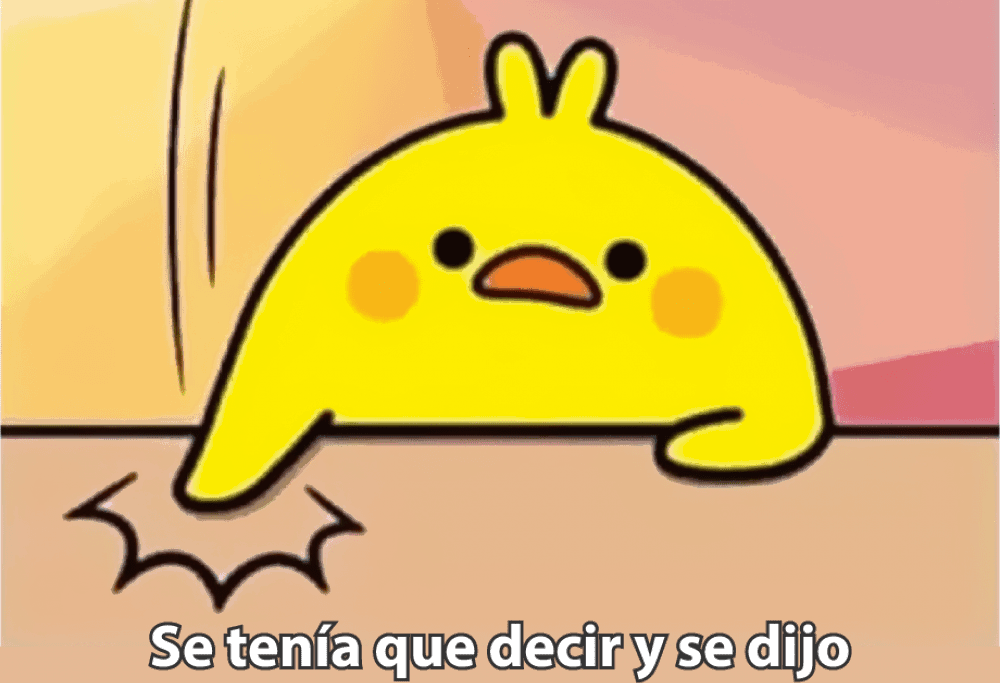 Se tenía que decir y se dijo Blank Meme Template