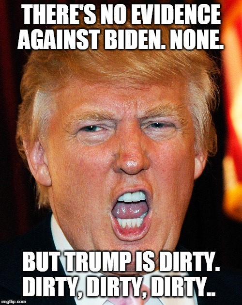 Trump dirty Blank Meme Template