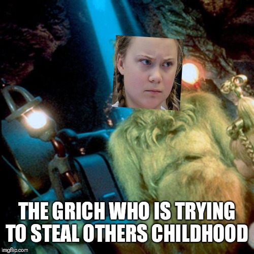 Grinch cloak | THE GRICH WHO IS TRYING TO STEAL OTHERS CHILDHOOD | image tagged in grinch cloak | made w/ Imgflip meme maker