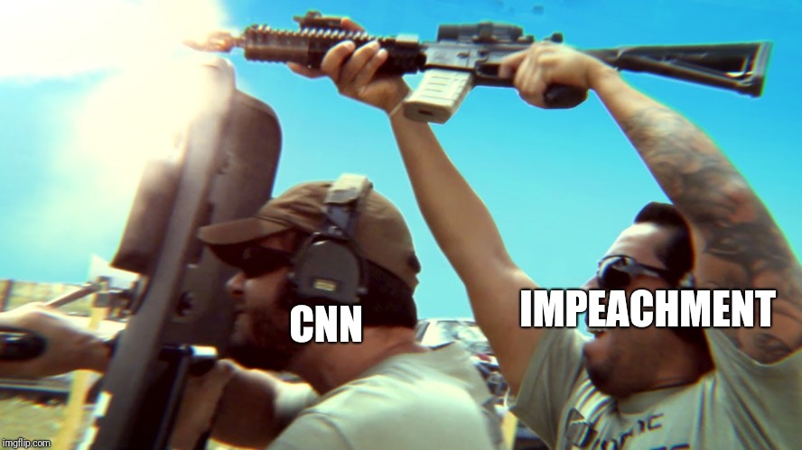 CNN; IMPEACHMENT | image tagged in funny memes,donald trump | made w/ Imgflip meme maker