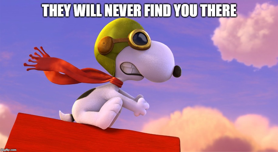 THEY WILL NEVER FIND YOU THERE | made w/ Imgflip meme maker