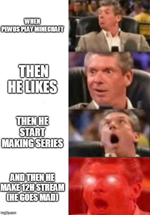 The Pewds adventures Blank Meme Template