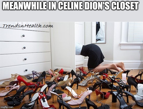 Celine Dion Closet